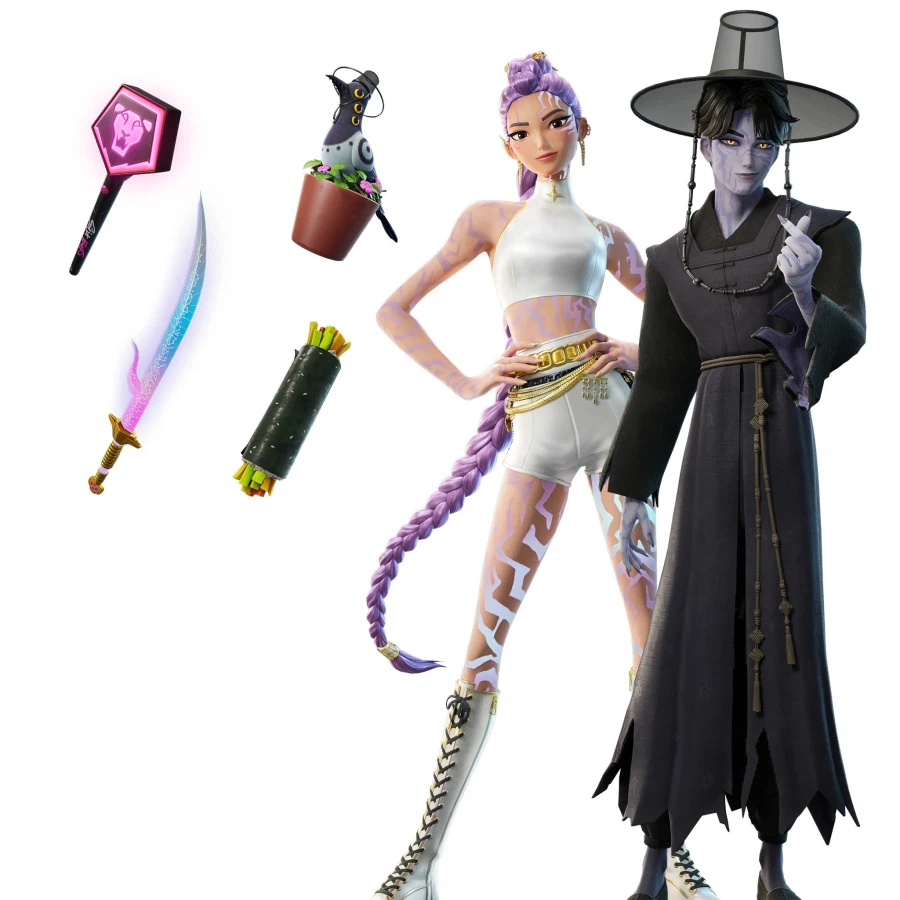 케데헌) 포나에 추가되는 헌트릭스와 진우_1.webp