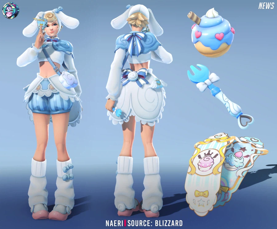 오버워치 시즌1 모든 스킨 총정리: 헬로우 키티 콜라보, 발렌타인데이 등_2.webp