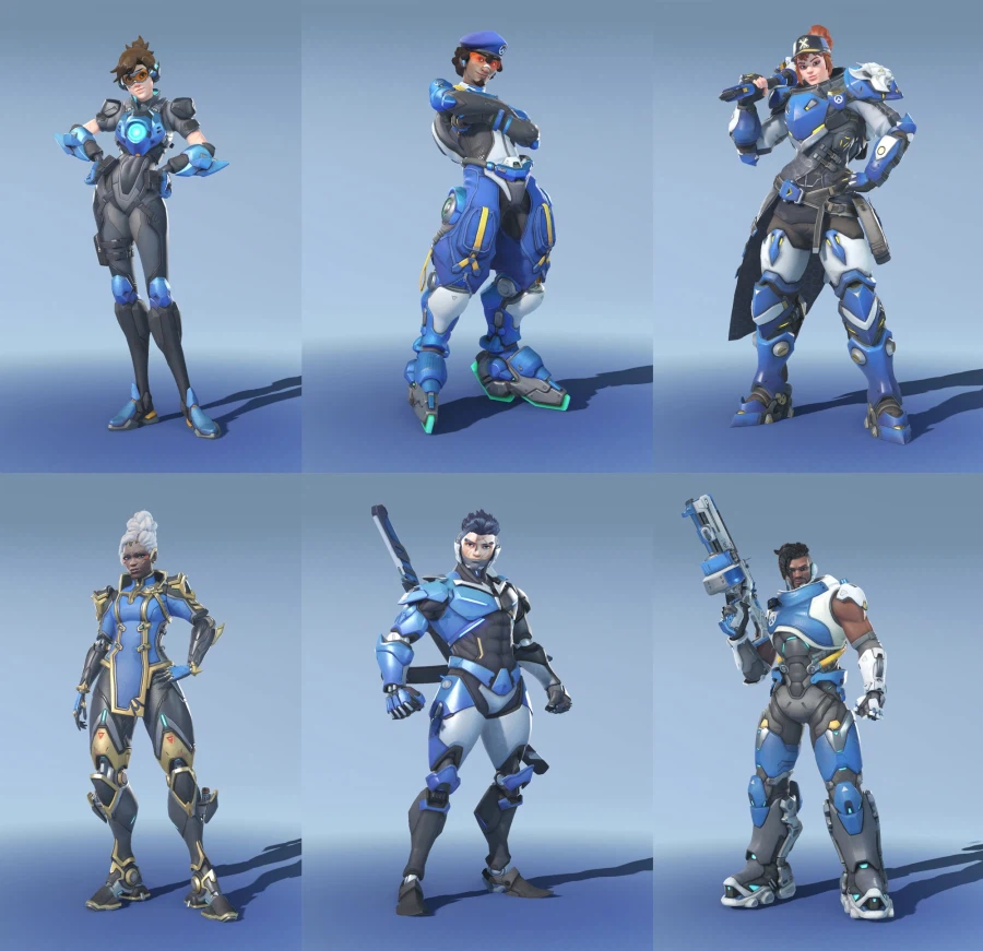 오버워치 시즌1 모든 스킨 총정리: 헬로우 키티 콜라보, 발렌타인데이 등_14.webp