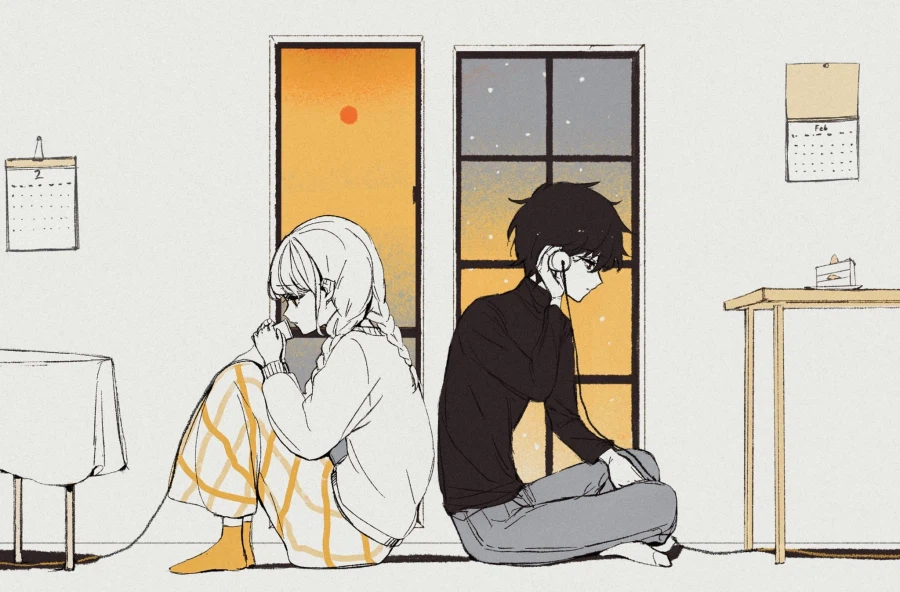 카미츠바키) 카후 x 스이소 - "겨우 너의 생일을 잊었다" MV_1.webp