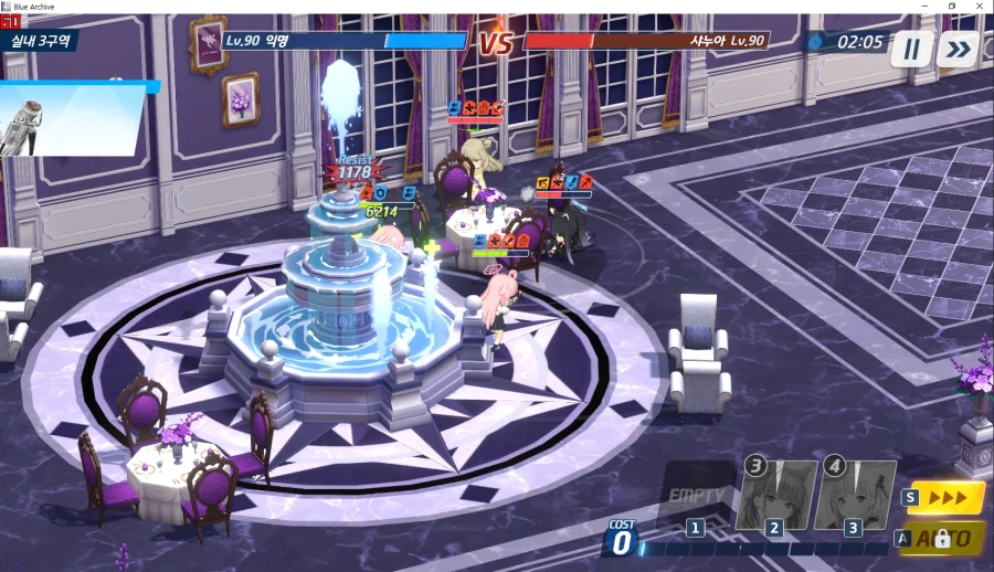 전술대회) 1테로코 방덱 상대로 1테로코 2호시노 보내니까 날먹 배치 구도_4.webp