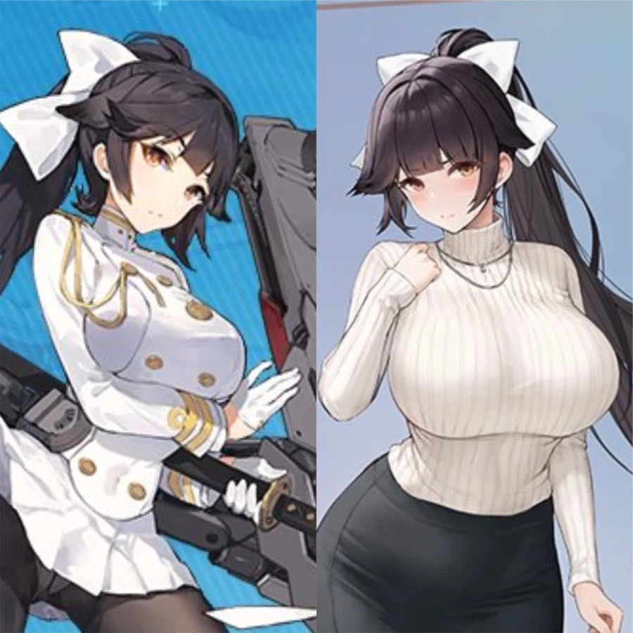 팬아트에서 가슴 크기를 키운다면...!_1.webp