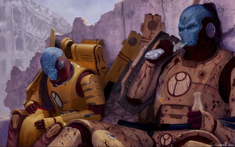 워해머)각 종족의 우주적 스케일의 찐빠_4.webp