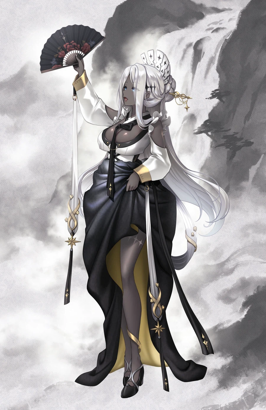 니케)아리아 한복풍으로 그려봤습니다_1.webp