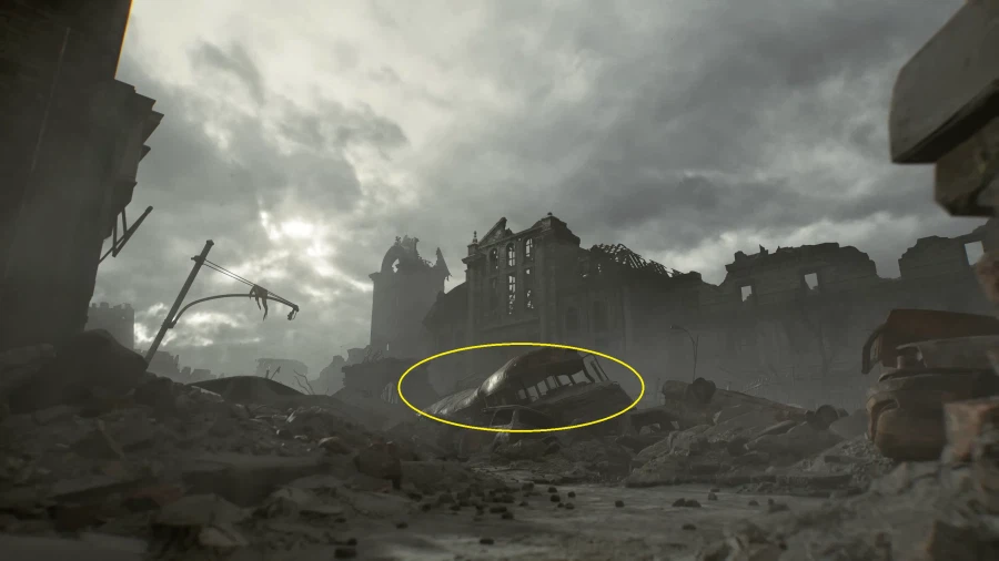 경찰서 폐허에서 전작 과의 소소한 디테일 (스샷 첨부)_6.webp