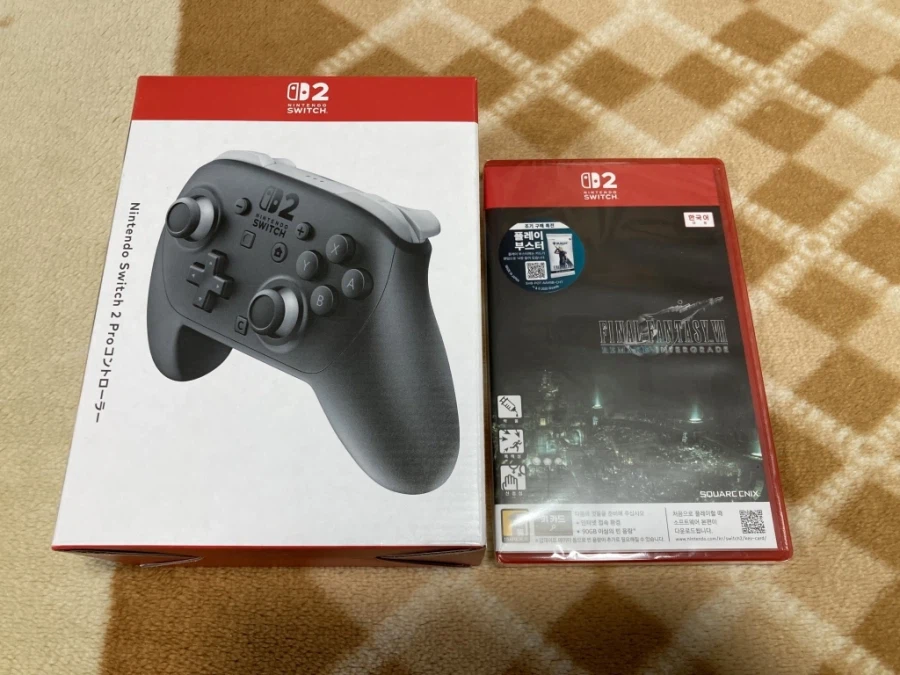 스위치2 프로 컨트롤러 & 독 연장 유닛 with 스위치 게임 ~_15.webp