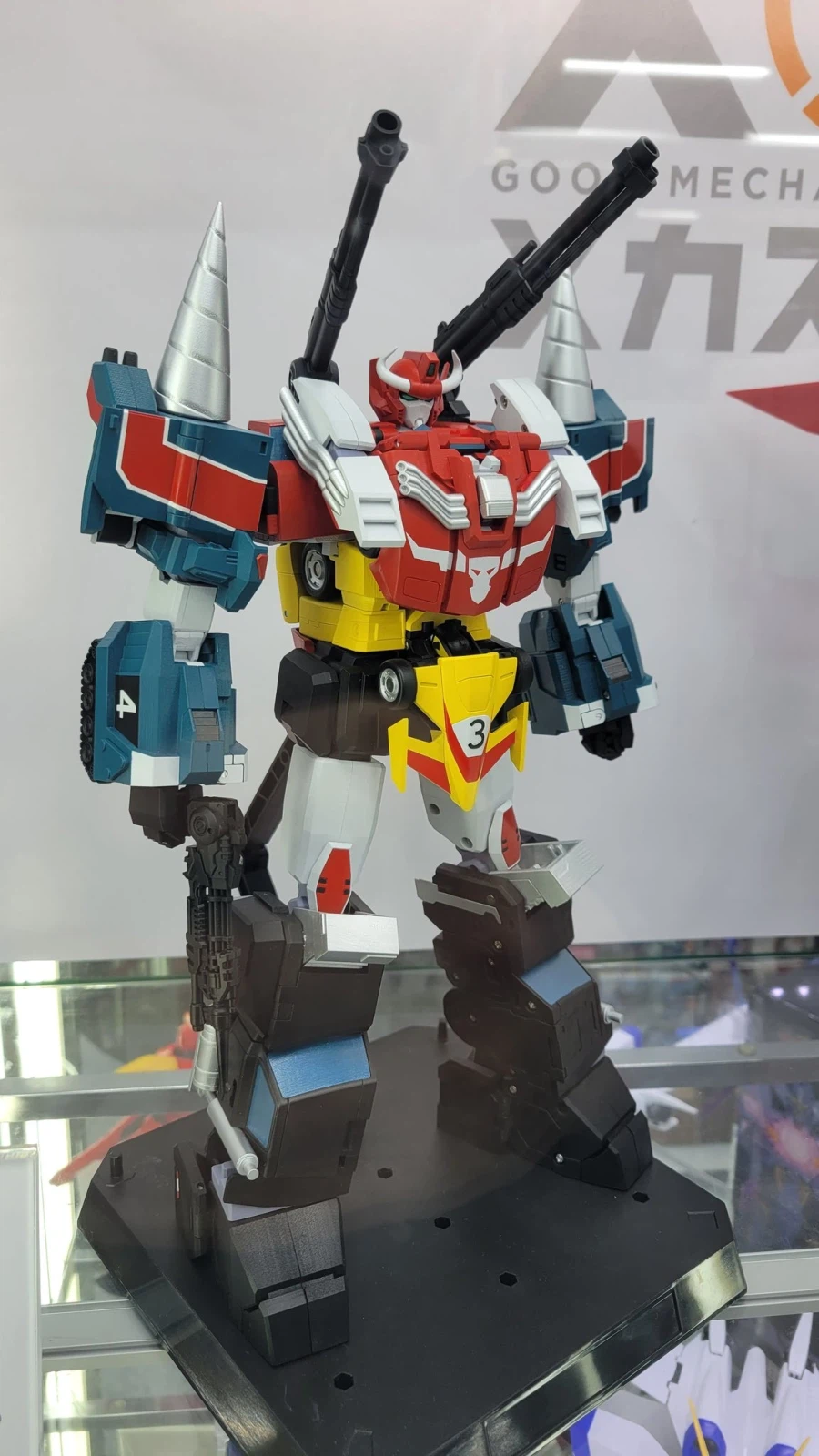 [굿스마일] THE합체 페가수스 세이버, 랜드바이슨. 요도바시 전시 이미지_4.webp