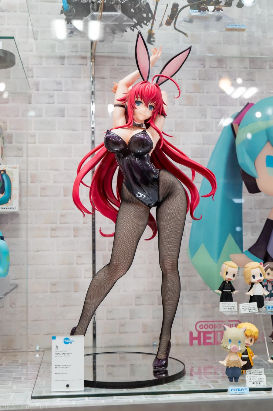 [FREEing] 1/3 하이 스쿨 - 리아스 그레모리 바니 Ver 전시 사진_6.webp