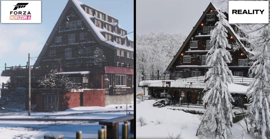 포르자 호라이즌 6 게임 / 실제 일본 비교_10.webp