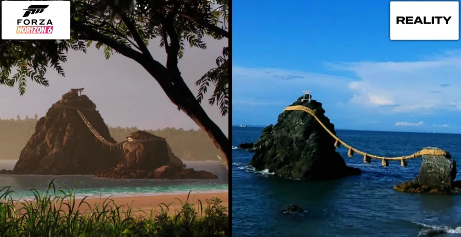 포르자 호라이즌 6 게임 / 실제 일본 비교_12.webp