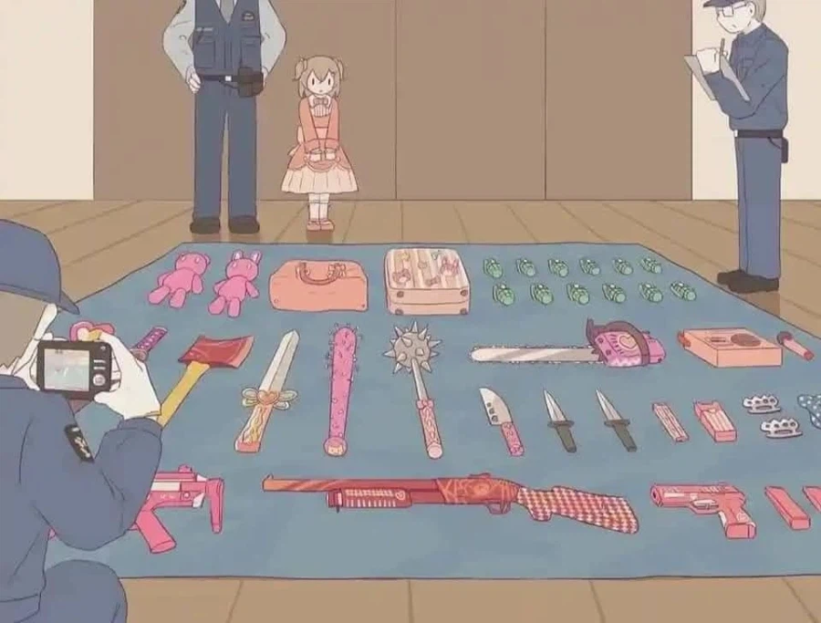 경찰에게 체포당한 마법소녀 만화.jpg_2.webp