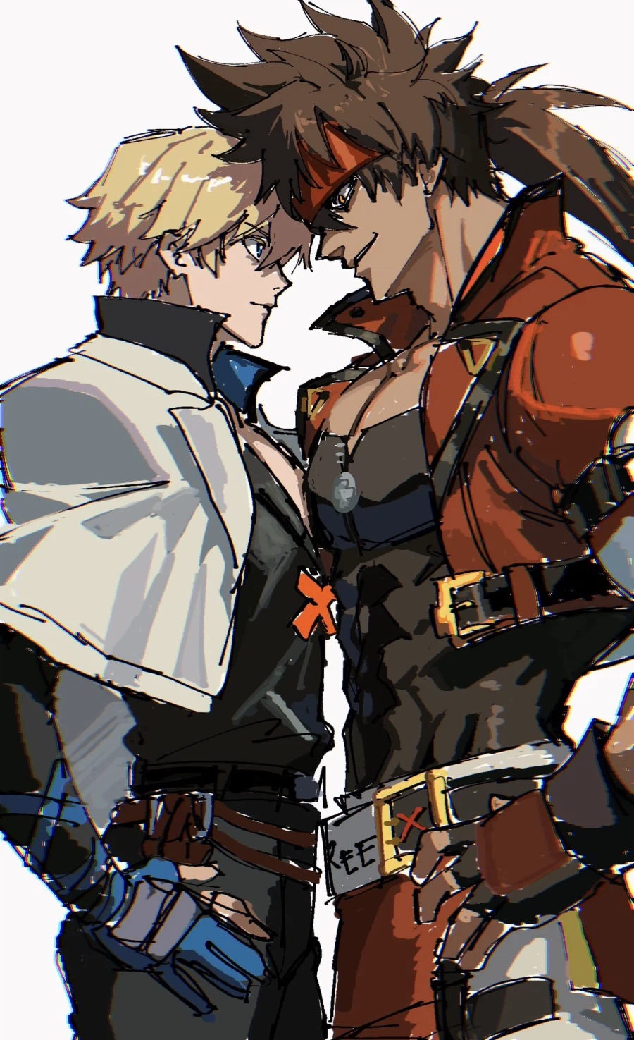 길티기어)듬직한 장인과 사위 팬아트_1.webp