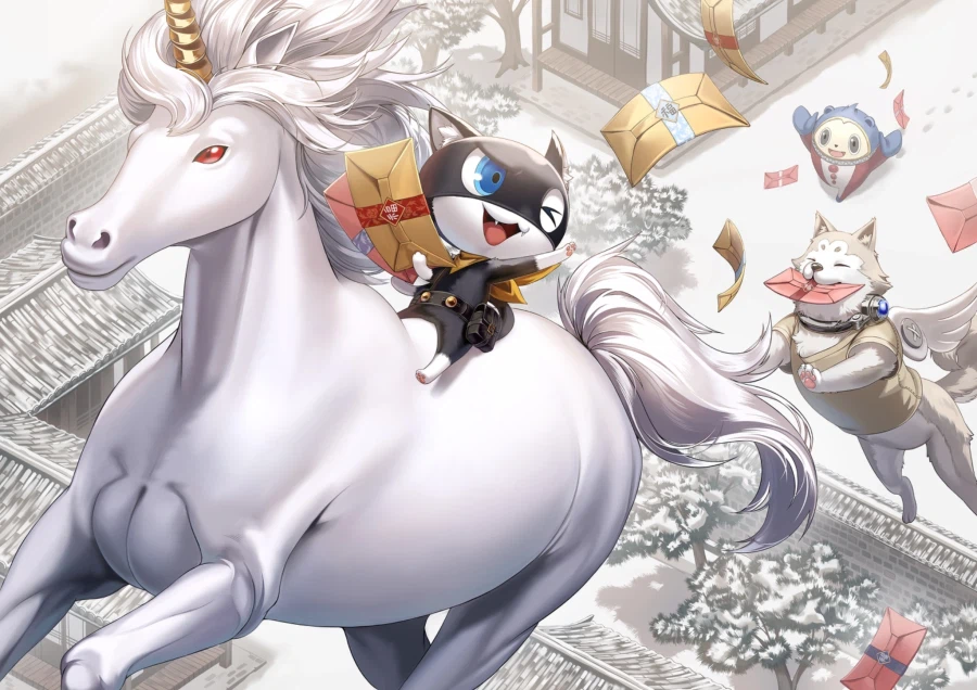 세가 코리아, 페르소나 30주년 기념 설날 일러스트 공개_1.webp