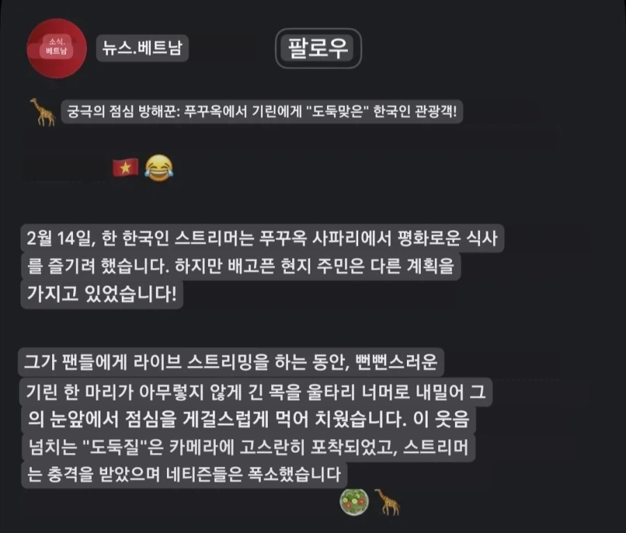 한국 스트리머 먹방, 베트남에서 좋은 반응 얻다_1.webp