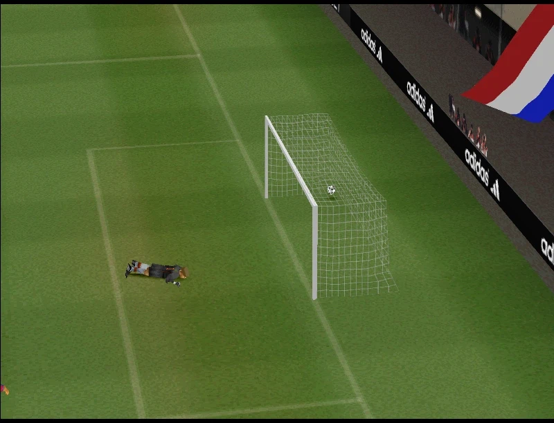 위닝 일레븐 2000 다 잡아 뒀던 승리를 놓친 네덜란드전_14.webp