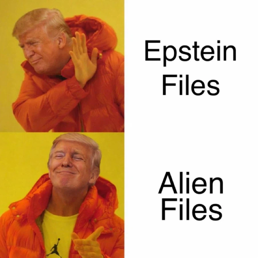 트럼프가 UFO 정보 공개한다고 말한 뒤 나온 짤들_1.webp