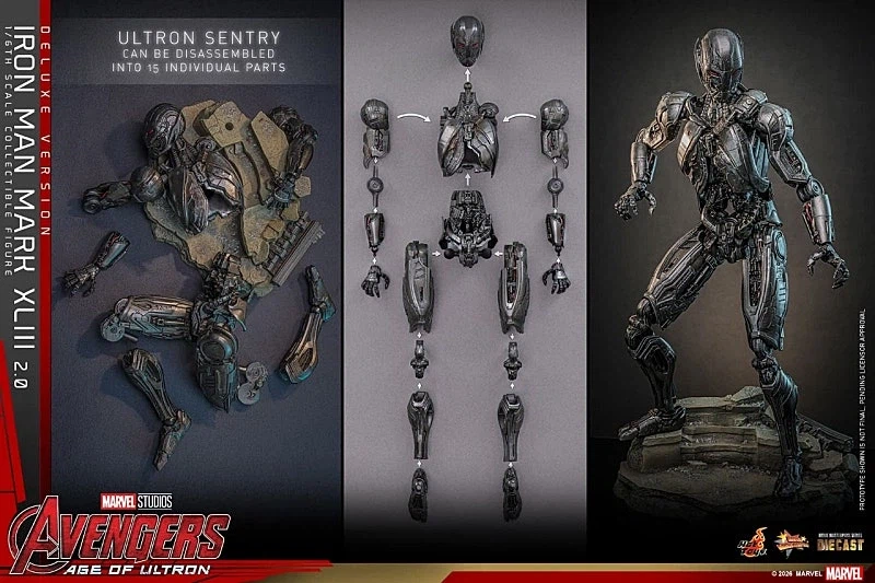 [핫토이]아이언맨 마크43 2.0 디럭스(울트론포함)_13.webp