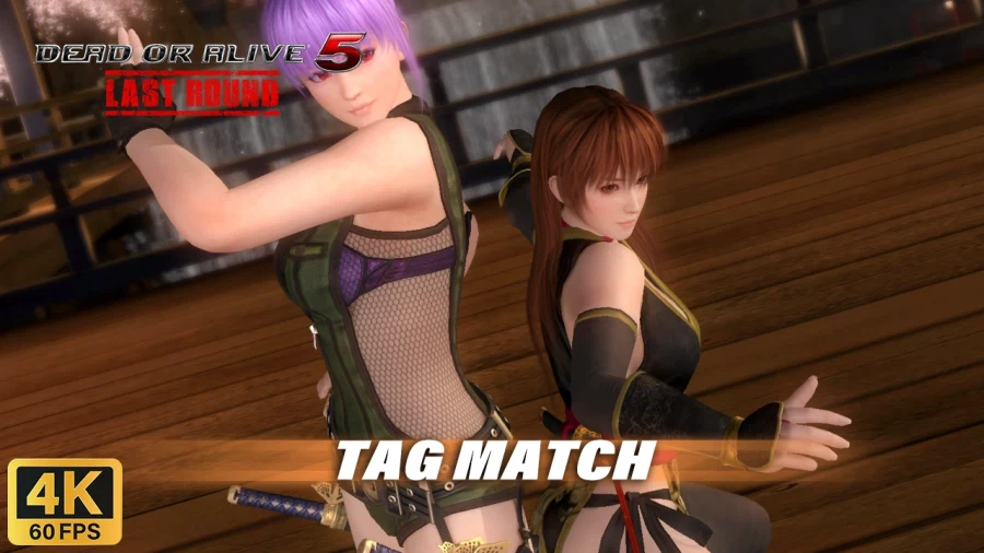 [데드오어얼라이브5LR] 카스미 & 아야네 태그 매치 I 4K 60FPS_1.webp