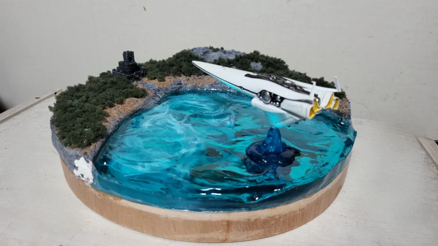 [은영전] 1/3000, 1/8000 브륀힐트 디오라마 완성_5.webp