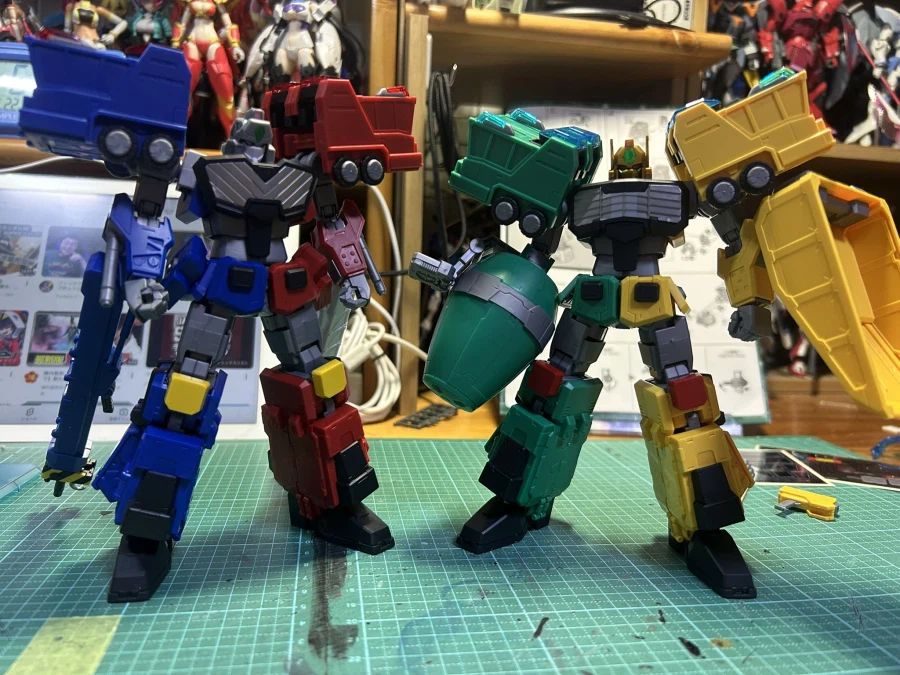 HG 풍룡 / 뇌룡 & 격룡신 가조립 + 강룡신 / 환룡신 조합 사진 3_4.webp