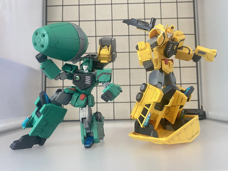 HG 풍룡 / 뇌룡 & 격룡신 가조립 + 강룡신 / 환룡신 조합 사진 3_6.webp