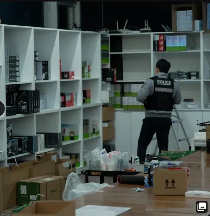 유리창 깨고 컴퓨터 매장 RTX5090 훔쳐간 도둑_1.webp