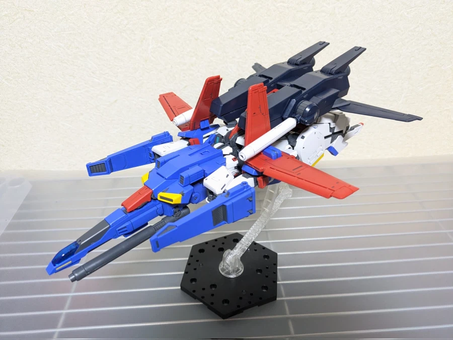 MG 풀 아머 ZZ 건담 내부 강화형 + FAZZ 장갑 조합 사진 & 영상_8.webp