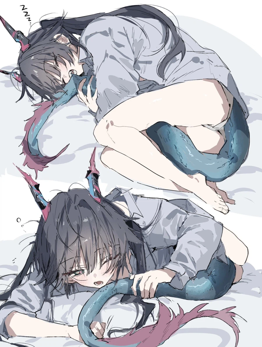 엔드필드) 대충 먹방하는 천우짤_1.webp