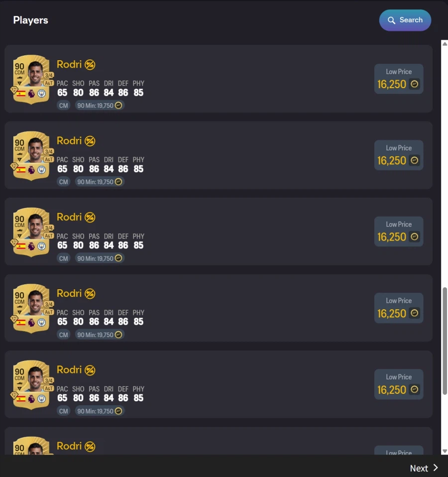 PC 계정 통 판매 (1100만코인, 토말디니, 토페드리,토모건 등)_22.webp