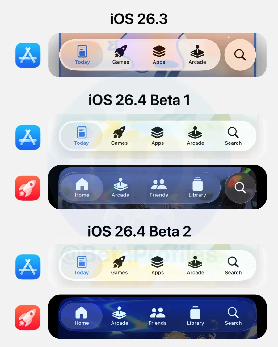 Apple, iOS 26의 검색 버튼을 다시 합치는 중_1.webp