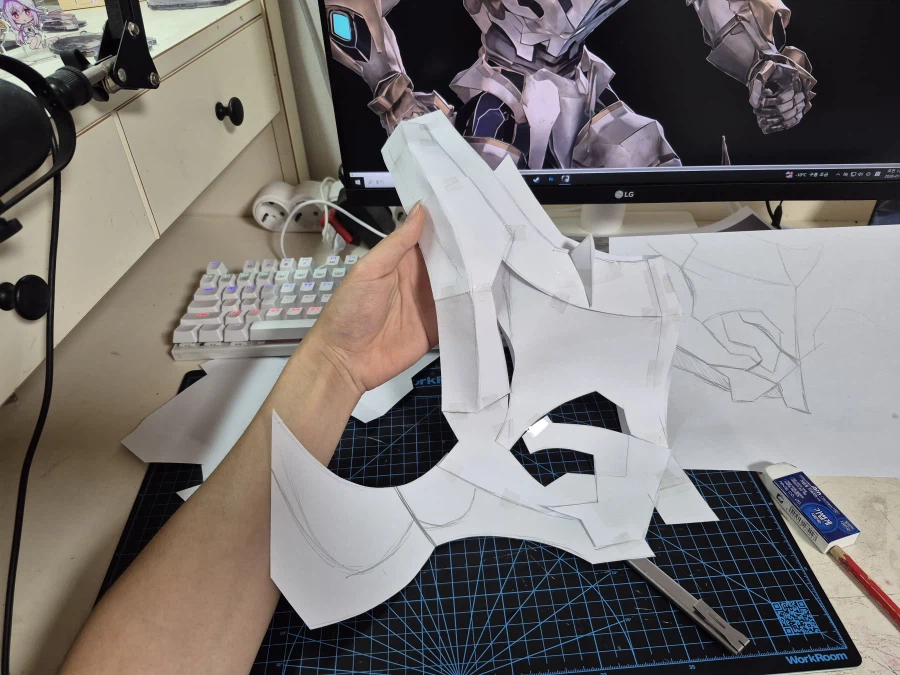 브라운더스트2 란슬롯 갑주 만들기_11.webp