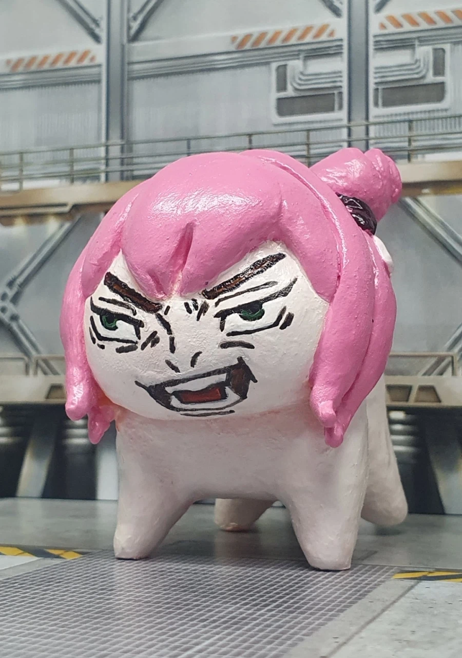 [지점토] 도로롱 X 젠인 나오야 자작 완성작입니다^^_16.webp