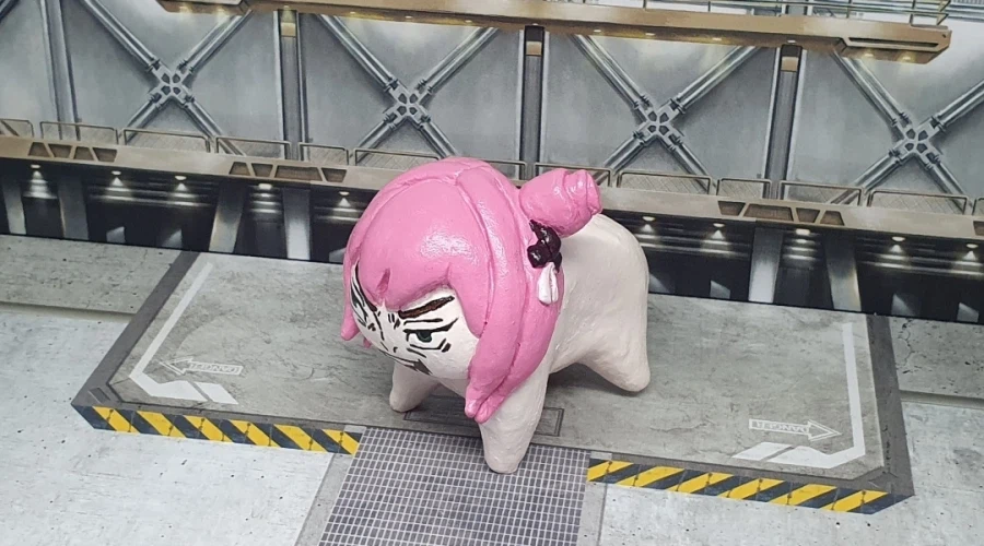 [지점토] 도로롱 X 젠인 나오야 자작 완성작입니다^^_17.webp