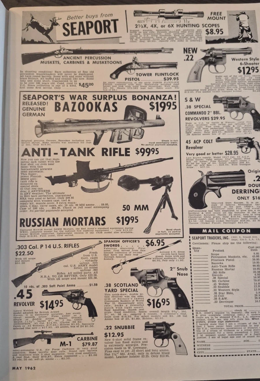 미국 1962년 낭만의 시대 신문 광고_1.webp