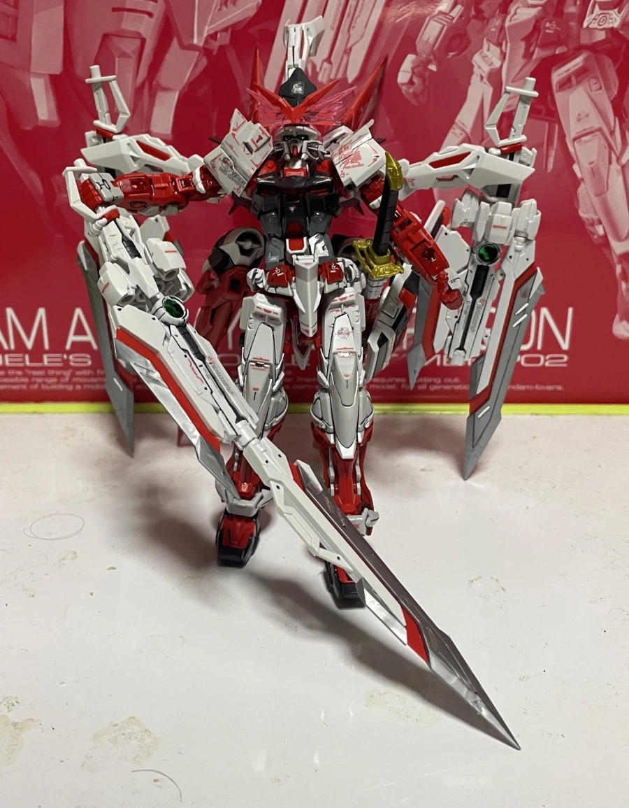 RG 아스트레이 레드 드래곤 먹선 + 데칼 사진_2.webp