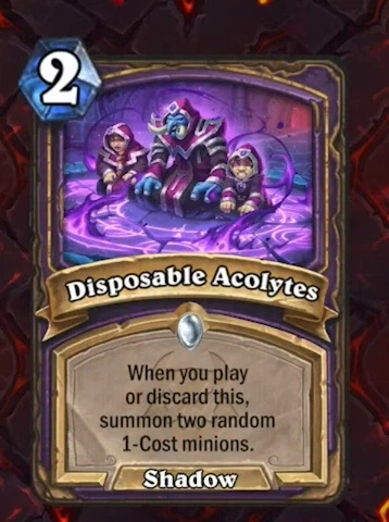 [하스스톤] 신규 흑마법사 거수 초갈&사제 카드 6장 공개_9.webp