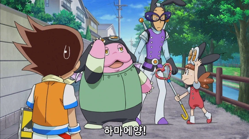 듀얼마스터즈) 2화, 수수께끼의 3인조 우사기단 등장!_161.webp