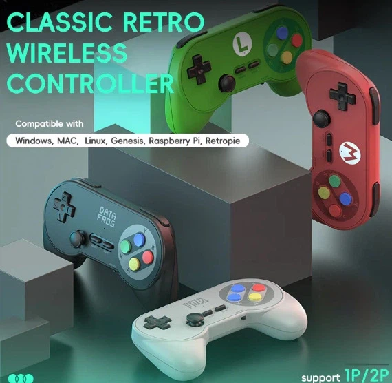 [알리] 데이터 프로그 PC07 무선 레트로 게임컨트롤러 (9.75달러/무료)_2.webp