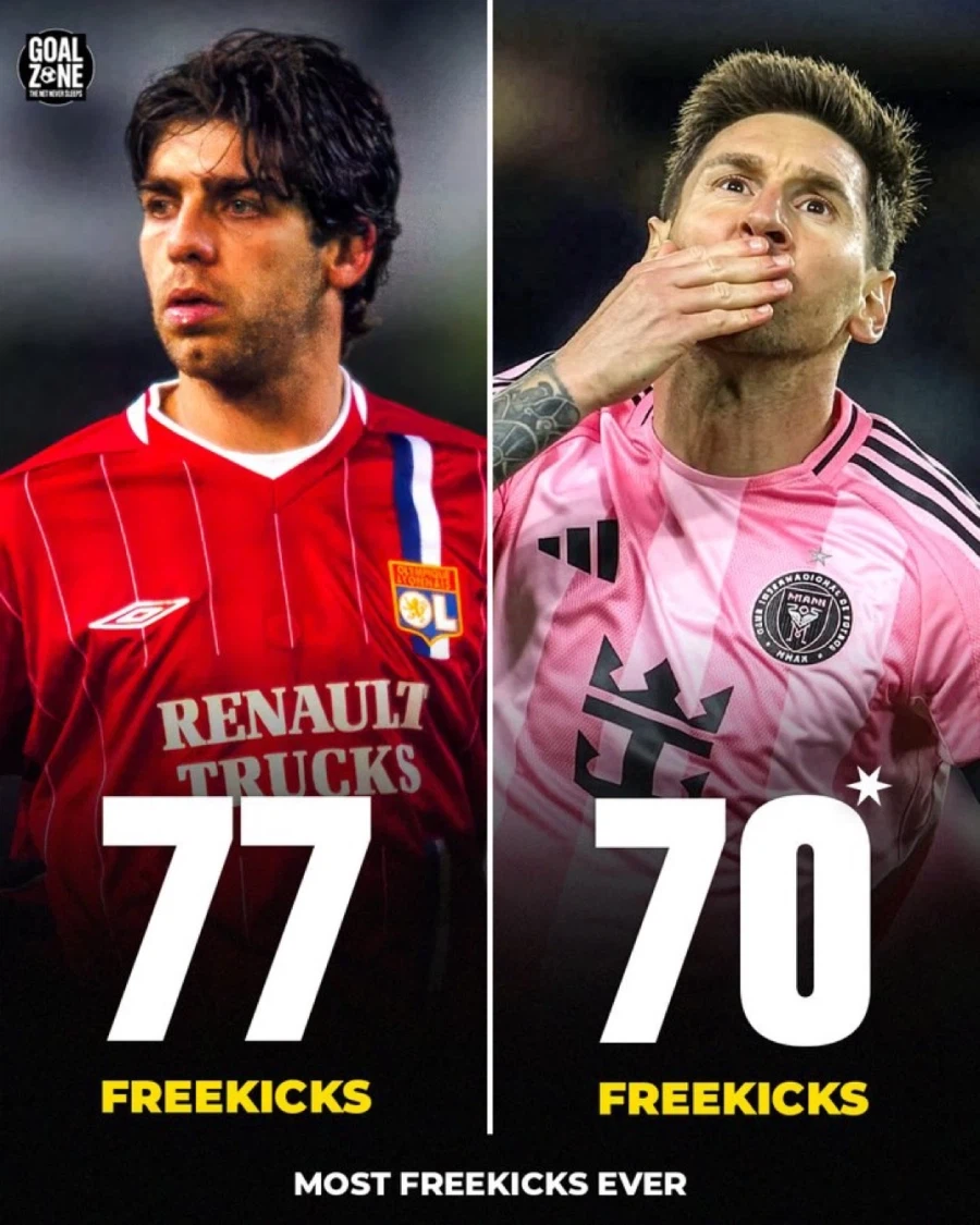 역대 최다 프리킥 골 2위에 올라선 리오넬 메시_1.webp