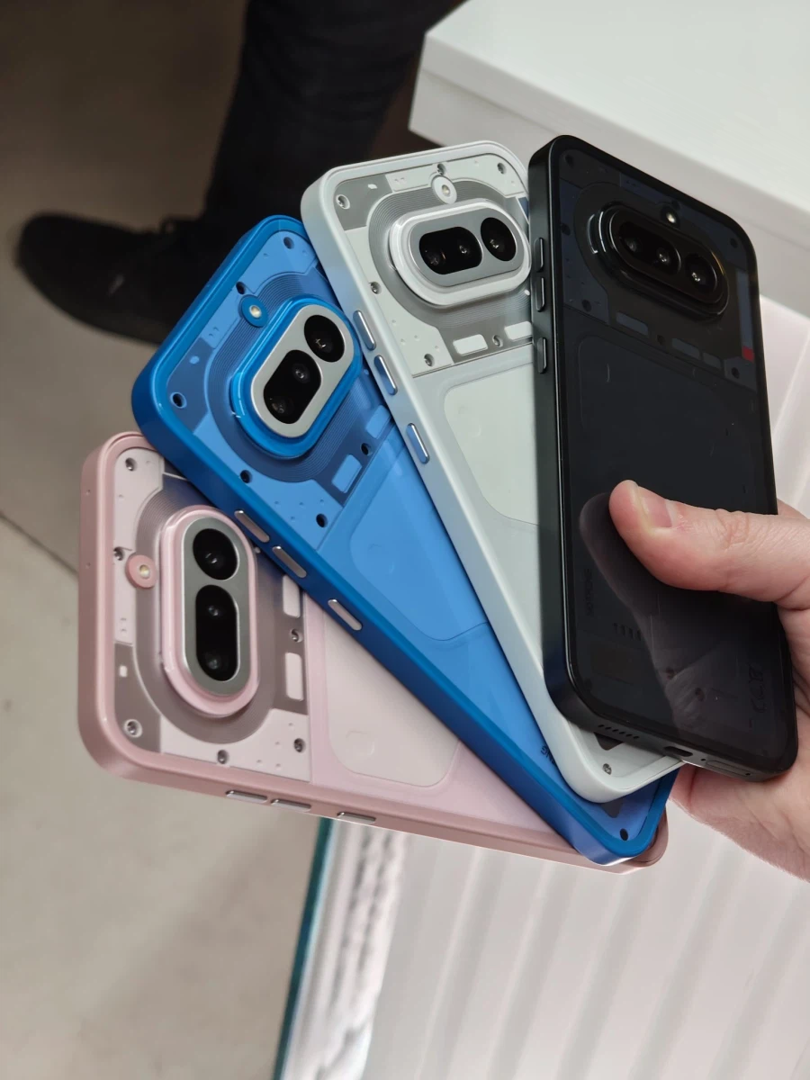 Nothing Phone 4a 모델 전체 4개 색상 실기 이미지_1.webp