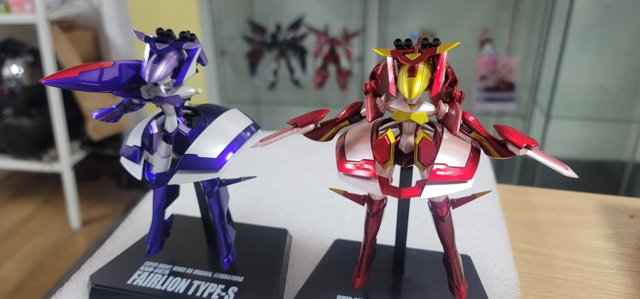 [슈퍼로봇대전OG] 페어리온 G /S 도색 습작 입니다._4.webp