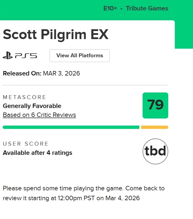 스콧 필그림 EX 메타크리틱 & 오픈크리틱 등재_1.webp
