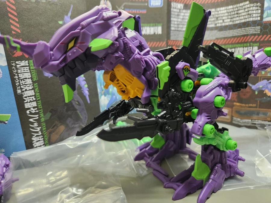 [타카라토미] 조이드X에바 범용 수형 결전무기 제노렉스 시험 초호기 조립 이미지_8.webp