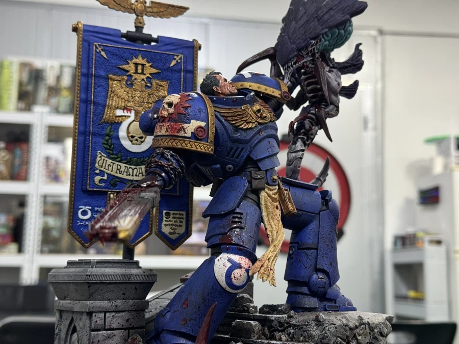 [워해머40K] 타이투스 스태츄 출력 및 도색 작업기 - 스압_42.webp