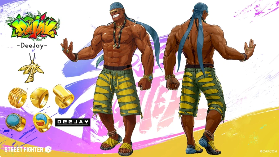 스트리트 파이터 6 디제이, 엘레나 Outfit 4 영상 및 컨셉 아트_2.webp