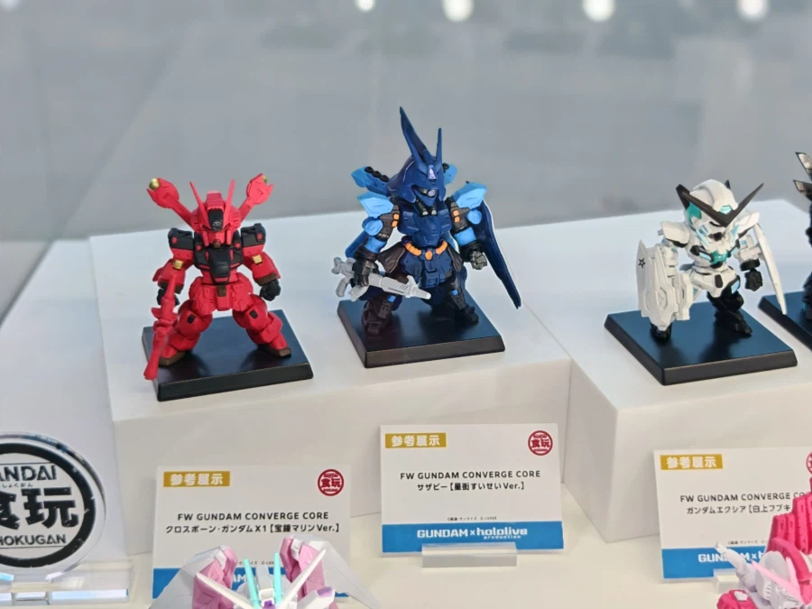 [반다이식완] 건담 X 홀로라이브 건담 컨버지 전시 이미지_2.webp