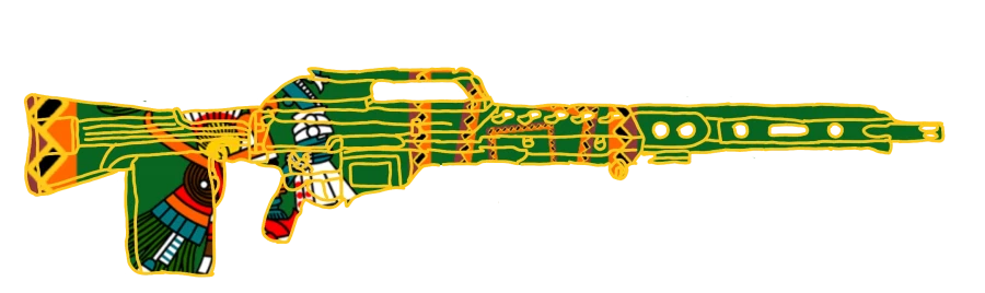 창작,무기)"오늘 만든 아즈텍 전사들의 제식기관총"_1.webp