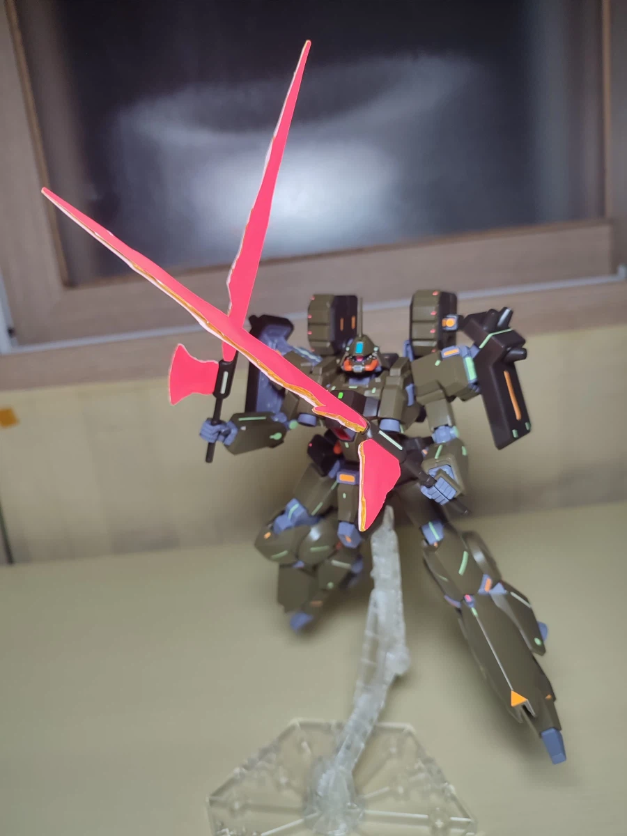 HG 리벤볼프 축광테이프 작업후 찍어본 간단 액션샷들입니다._11.webp