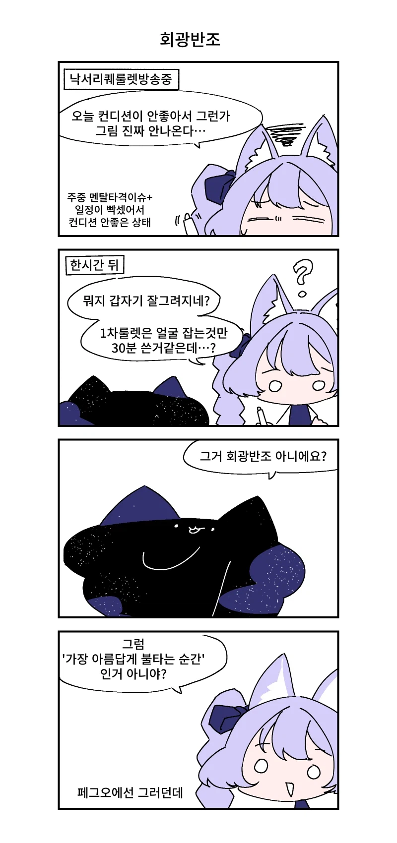 키레얀의 방송기록만화 3월 1주차_1.webp