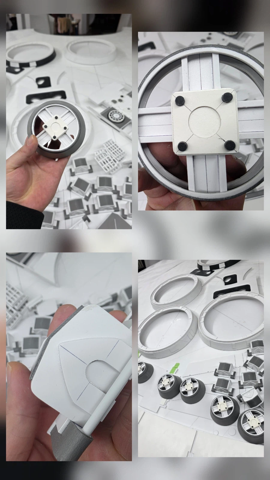 1/6 스케일 스타워즈 밀레니엄팔콘 핸드메이드 작업기 2부_4.webp